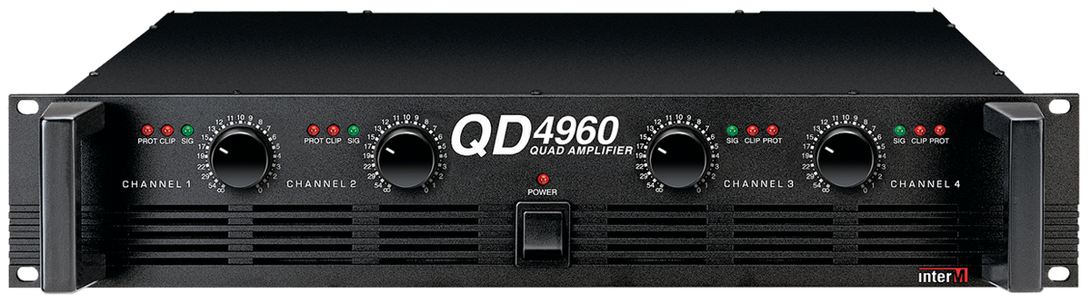interM QD4960 パワーアンプ QD-4960